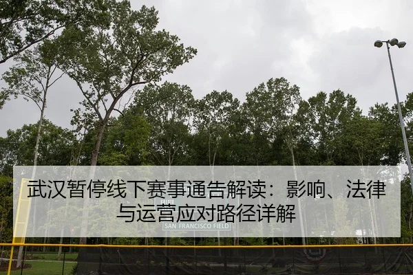 武汉暂停线下赛事通告解读：影响、法律与运营应对路径详解